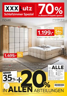 Boxspringbett im XXXLutz Prospekt "Schlafzimmer Spezial" mit 24 Seiten (Frankfurt (Main))