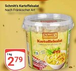 Kartoffelsalat Angebote von Schmitt's bei GLOBUS Erlangen für 2,79 €