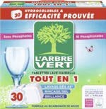 Géant Casino Balaruc-les-Bains - Tablettes lave-vaisselle Ecolabel Tout en 1* Promo Tablettes lave-vaisselle Ecolabel Tout en 1* dans le catalogue Géant Casino "BIO" à Balaruc-les-Bains