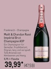 Rosé Impérial Brut Champagne AOP von Moët & Chandon für 47,59 € bei METRO im Angebot Rosé Impérial Brut Champagne AOP von Moët & Chandon im aktuellen METRO Prospekt
