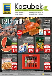 EDEKA Prospekt für Stolberg (Rheinland, Kupferstadt) mit 24 Seiten EDEKA Prospekt für Stolberg (Rheinland, Kupferstadt): "Aktuelle Angebote", 24 Seiten, 26.05.2025 - 31.05.2025