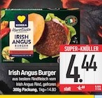 E center Stadtbergen - Irish Angus Burger Angebot im Prospekt Irish Angus Burger bei E center im Stadtbergen Prospekt für 4,44 €