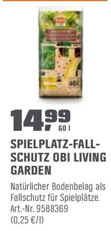 OBI Buchen - Spielplatz-Fallschutz Spielplatz-Fallschutz Angebot bei OBI Buchen im Prospekt ALLES MACHBAR