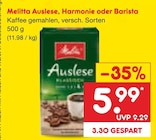 Auslese Angebote von Melitta bei Netto Marken-Discount Falkensee für 5,99 €