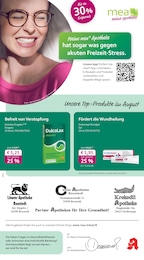 mea - meine apotheke Prospekt für Bornhöved: "Unsere August-Angebote", 4 Seiten, 01.08.2025 - 31.08.2025