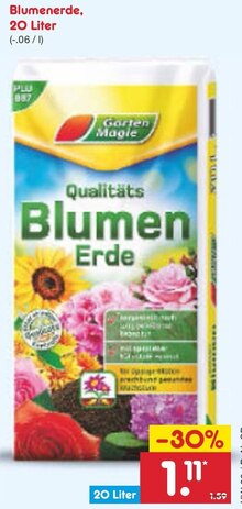 Netto Marken-Discount Andernach - Blumenerde Blumenerde Angebot bei Netto Marken-Discount Andernach im Prospekt "Fisch verliebt? Dann geh doch zu Netto!"