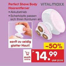 Netto Marken-Discount St. Johann - Perfect Shave Body Haarentferner Perfect Shave Body Haarentferner Angebot bei Netto Marken-Discount St. Johann im Prospekt "GARANTIERT NIRGENDWO GÜNSTIGER"