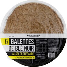 Monoprix Quincy-sous-Sénart - Galettes de blé noir Promo Galettes de blé noir dans le catalogue Monoprix "Vous ne verrez ça nouilles par ailleurs" à Quincy-sous-Sénart