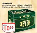 Aktuelle Jever Angebote bei GLOBUS in Krefeld Aktuelles Pilsener Angebot bei GLOBUS in Krefeld ab 10,99 €
