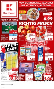 Red Bull im Kaufland Prospekt "Aktuelle Angebote" mit 62 Seiten (Weimar)