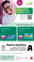 mea - meine apotheke Prospekt für Hamburg mit 4 Seiten mea - meine apotheke Prospekt für Hamburg: "Unsere Juni-Angebote", 4 Seiten, 01.06.2025 - 30.06.2025