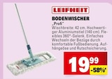Bodenwischer Profi Angebote von Leifheit bei E center Mannheim für 19,99 €