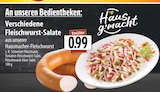 EDEKA Arzberg - Fleischwurst-Salate Angebot im Prospekt Fleischwurst-Salate bei EDEKA im Arzberg Prospekt für 0,99 €