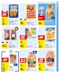 Prix et réduction Coq dans le prospectus Carrefour en cours Offre Coq dans le catalogue Carrefour du moment à la page 43
