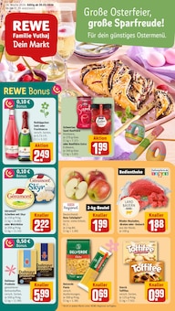 Lebensmittel im aktuellen REWE Prospekt (Mannheim) Lebensmittel im REWE Prospekt "Dein Markt" mit 20 Seiten (Mannheim)