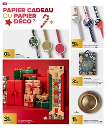 Prix et réduction Cadeau dans le prospectus Carrefour Market en cours Offre Cadeau dans le catalogue Carrefour Market du moment à la page 46