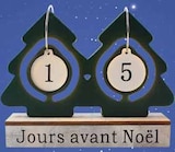 Calendrier de l'Avent LED en promo chez Intermarché Niort à 14,90 €