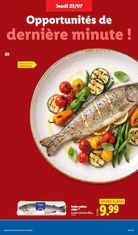 Catalogue Lidl, 23/07/2026 - 29/07/2026, L'ÉTÉ IMBATTABLE, 64 pages Prospectus Lidl en cours, "L'ÉTÉ IMBATTABLE", 64 pages