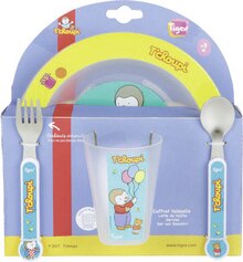 Bébé - Tigex dans le catalogue Géant Casino Set vaisselle tchoupi - Tigex à 13,90 € en promo chez Géant Casino