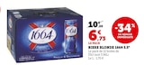 Biere blonde 5.5° - 1664 en promo chez Super U Caen à 6,73 €