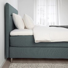 IKEA Lengede - IKEA FINNSNES Boxspringbett Hyllestad fest/mittelfest, Tustna grau 180x200 cm IKEA FINNSNES Boxspringbett Hyllestad fest/mittelfest, Tustna grau 180x200 cm Angebot bei IKEA Lengede im Prospekt "Für deinen Platz in der Sonne."