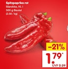 Spitzpaprika rot im Angebot bei Netto Marken-Discount in Hürth Spitzpaprika rot Angebote bei Netto Marken-Discount Hürth für 1,79 €