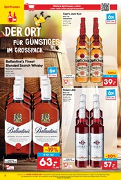 Scotch Whiskey Angebote im Prospekt "netto-online.de - Exklusive Angebote" von Netto Marken-Discount auf Seite 6