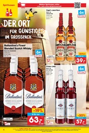 Jack Daniels im Netto Marken-Discount Prospekt in Neubrandenburg Aktueller Netto Marken-Discount Prospekt mit Jack Daniels, "netto-online.de - Exklusive Angebote", Seite 6