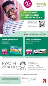 Aktueller mea - meine apotheke Prospekt (Balingen, 4 Seiten zum blättern mea - meine apotheke Prospekt Unsere Juni-Angebote mit 4 Seiten