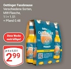 Fassbrause Mango im Angebot bei GLOBUS in St. Ingbert Fassbrause Mango Angebote von Oettinger bei GLOBUS St. Ingbert für 2,99 €