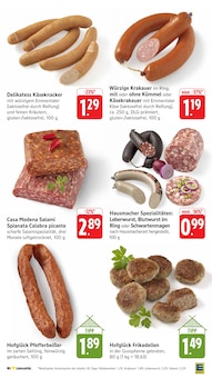 Mettwurst im EDEKA Prospekt "Aktuelle Angebote" mit 54 Seiten (Frankfurt (Main))