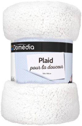 Intermarché Montmorency - PLAID EFFET SHERPA Promo PLAID EFFET SHERPA dans le catalogue Intermarché Noël à partager à Montmorency