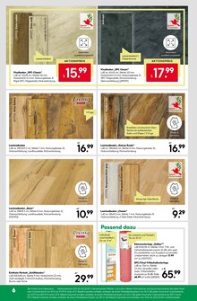 Laminat im BayWa Bau- und Gartenmärkte Prospekt "Hier bin ich gern" mit 16 Seiten (Würzburg)