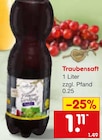 Netto Marken-Discount - Traubensaft Angebot im Prospekt Traubensaft bei Netto Marken-Discount im Prospekt "" für 1,11 €