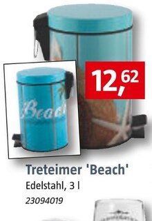 BAUHAUS Münster - Treteimer 'Beach' Treteimer 'Beach' Angebot bei BAUHAUS Münster im Prospekt "Handzettel KW 32"