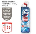 WC Gel Angebote von Domestos bei GLOBUS Rostock für 1,59 €