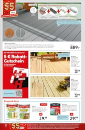 Zaun Angebot im aktuellen Hellweg Prospekt auf Seite 2