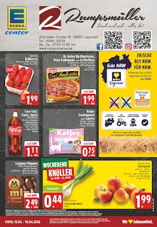 Cola im EDEKA Prospekt "Aktuelle Angebote" mit 28 Seiten (Lippstadt)