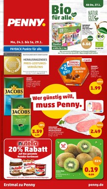 Penny-Markt Prospekt für Auetal: Top Angebote, 40 Seiten, 24.01.2022 - 29.01.2022