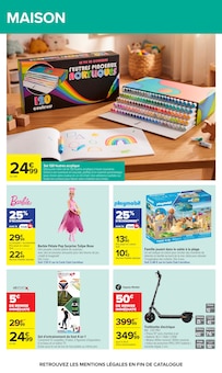Promotion Feutre dans le prospectus Carrefour, valable du 07/07/2026 au 20/07/2026 Promo Feutre dans le catalogue Carrefour du moment à la page 67