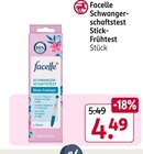 Schwangerschaftstest Stick- Frühtest von Facelle im aktuellen Rossmann Prospekt für 4,49 €