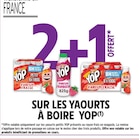 Intermarché Super Angoulême - Promo 2+1 offert sur les yaourts à boire YOP Promo 2+1 offert sur les yaourts à boire YOP à dans le catalogue Intermarché Super à Angoulême