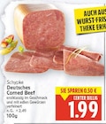 Deutsches Corned Beef von Schypke für 1,99 € bei E center im Angebot Deutsches Corned Beef von Schypke im aktuellen E center Prospekt