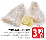 MSC Kabeljaufilets bei EDEKA im Sasbach Prospekt für 3,49 €