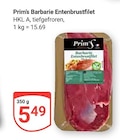 Barbarie Entenbrustfilet von Prim's für 5,49 € bei GLOBUS im Angebot Barbarie Entenbrustfilet von Prim's im aktuellen GLOBUS Prospekt
