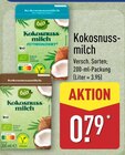 Kokosnussmilch von Bio im aktuellen ALDI Nord Prospekt