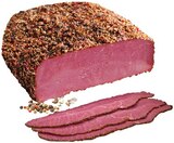 Aktuelle Wurst Angebote bei REWE in Essen Aktuelles Pastrami mit Steakpfeffer Angebot bei REWE in Essen ab 2,49 €