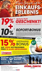 Möbel Martin Prospekt "…besser leben!", 1 Seiten, für Mainz, 07.11.2019 - 11.11.2019 Möbel Martin Prospekt "…besser leben!", 1 Seiten, für Mainz, 07.11.2019 - 11.11.2019