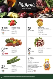 Promos Concombre dans le catalogue "JUSQU'À -80% SUR LE 2ÈME AVEC LA CARTE M'" de Monoprix à la page 32 Promos Concombre dans le catalogue "JUSQU'À -80% SUR LE 2ÈME AVEC LA CARTE M'" de Monoprix à la page 32