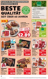 Hackfleisch im Kaufland Prospekt in Schwabach Aktueller Kaufland Prospekt mit Hackfleisch, "KNÜLLER", Seite 35